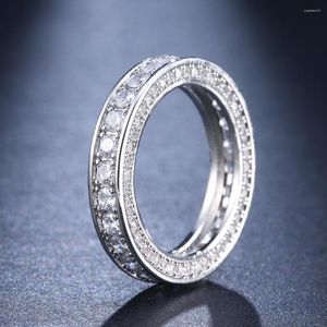 Wedding Rings Bettyue April Model Women's Ring Full Of Stars Vintage White Zirconia Engagement The Dazzling Decorations For Party