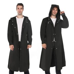 Wodoodporne płaszcz przeciwdeszczowy z kapturem mężczyzn, luźna swobodna kurtka deszczowa do wędrówek i wspinaczki