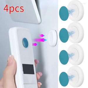 Hooks 4pcs Magnetic Remote Control Wall Mount Hook Household Anti-Lost Refrigerator Sticker Fridge Magnet Holder Home Decor