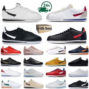 Designer Cortez Scarpe da corsa Cortezs Classic Nylon uomo Sneakers Forrest Gump OG Oregon Be True Pelle bianco nero rosso blu Rose Pink Outdoor donna Sneaker 36-45