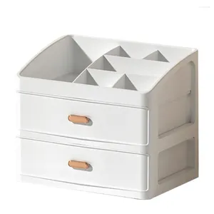 Förvaringslådor smycken arrangörslåda kapacitet dammtät skrivbord med lådor idealiska för kontorsmaterial stationer kosmetika