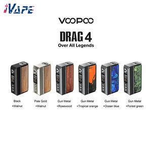 VOOPOO Drag 4 Mod 177W Max Output ECO/TC Mode Multi-function Switchable Powered by Dual External 18650 Batteries fit for UFORCE-L Tank PnP Coils