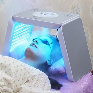 Светодиодная кожа омоложения новейшая нано пароход 7 Colors Bio Pdt Photon Cabin Face Face Light Therapy Spa Maute Machine