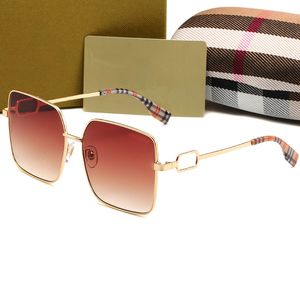 Mulher designer óculos de sol Marca lente quadrada moldura fina moldura decoração hollow senhoras polarized metal moldura masculina fashion Óculos de sol Proteção para os olhos