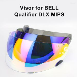 オートバイヘルメットヘルメットバイザーレンズベル予選DLX MIPS ClickRelease交換用フルフェイスメッキ