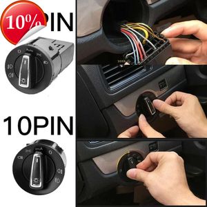 Nuovo 10PIN13PIN Fendinebbia Per Volkswagen Golf MK4 Jetta Passat B5 Bora Polo Accessori per l'illuminazione automatica Relè interruttore fari automatico