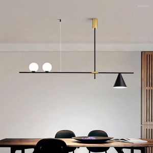 Lampy wiszące nordyckie minimalistyczne magiczne fasolę lampa zwięzła salon muzyka