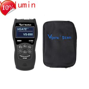 Nova ferramenta de verificação do carro vs-890 obd ii ferramenta scanner diagnóstico testador motor obd2 scanner leitor código falha do carro universal vgate maxiscan