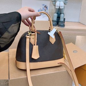 Woman Shell Handbags designer bag crossbody tote bag single shoulder lady handbag luxury totes Small Mini print flowers Leather 5A