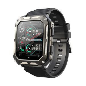 2023 Najnowszy inteligentny zegarek C20 Pro 1,83 cala Men Muzyka BT Call Outdoor Sport Fitness Tracker Torst Trzeba tętna Smartwatch