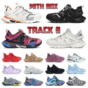 Track 3 3.0 Designer Heels Women Dress Shoes For Mens Womens Classic All Black White Light Blue Pink Grandfather Daddy Woman Sneakers Trainers Dghate