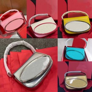 Handväska bästsäljande Crossbody-väska Mirror Laser lyxig svart PVC-läder designerväska plånbok mode axelväska populär