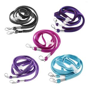 Kedjor 5x glasögonband justerbara universella sportglasögonhållare glasögon lanyard solglasögon behållare för vuxna barn män kvinna