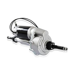 Hot sale electric vehicle transaxle motor 24V 500W electric mower tricycle electric trolley transaxle rear axle motor