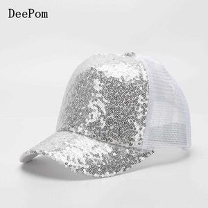 Cappelli Deepom Mesh for Children Girls Boys Baseball Parent Child Sport Outdoor Sport Show Dance Show Fashion Regolabile P230424