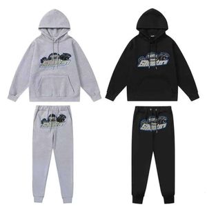 2023 Erkek Trailsits Sonbahar Trapstar Trachsuit Aligi Baskılı Erkekler Hoodie Set Büyük Boy Marka Sporları Pantolon Pantolon Moda Klasik Tasarım 688ss