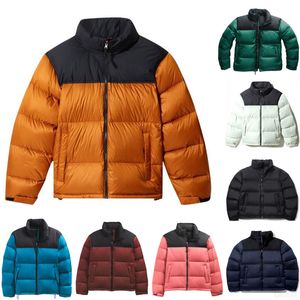 2023 Giacca invernale da uomo Donna Piumino con cappuccio ricamato Piumino nord caldo Parka Cappotto viso Uomo Piumino Lettera Stampa Outwear Giacche con stampa a più colori