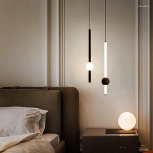 Hängslampor LED -lampor modern designer hängande lampa för sovrum matsal kök fixturer hem dekor bar armaturupphängning
