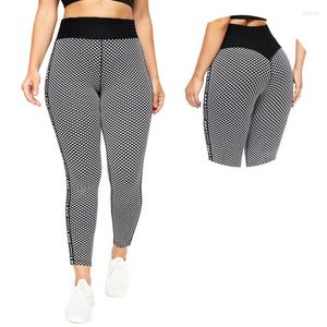 Active Pants Sexy Bubble Bulegings Sport Women Push Up Fitness Anti-Celulite High midje Sports sömlösa leggings Leggins