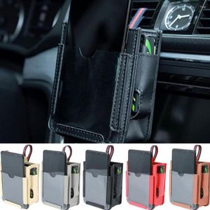 Borse portaoggetti Tasche multifunzione Accessori per telefoni Borsa appesa Tasca per auto Presa d'aria Custodia per cellulare Piccola pelle PU