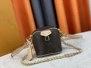 New Women's Mini Bumbag Designer Collection Crossbodys Bag Fashion Chain Wallet Small Handbag Lock Head Underarm Bag Dismantling Chain M47096