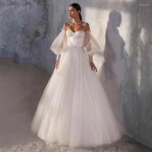 Gelinlik 2023 A-line Elbiseler Çıkarılabilir Kollar Korse Gelin Gown Vestido de Casamento Spagetti Kayışları Basit Gelin