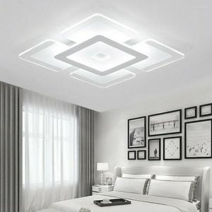 Ceiling Lights Modern LED Chandelier For Living Room Decoration Bedroom Kitchern 20cmx20cm White Lighting Fixtures