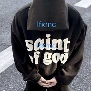 Moletom com capuz Paris Saint of Letter Foam Cho