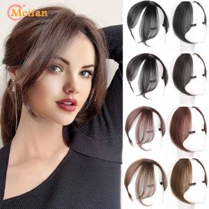 BANGS MEIFAN SYNTETITITIT 3D BANGS CLIP-IN BANGS Extension Natural Fake Fringe Topper Hairpiece Invisible Clourse Bangsカバーヘアピース231123