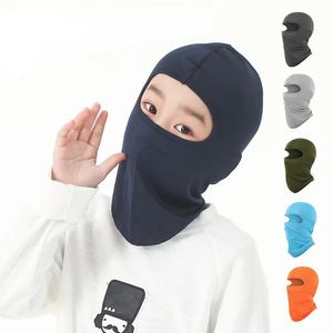 Modische Gesichtsmasken, Halsmanschette, Kinderkappen, Radfahren, Sturmhaube, Vollgesichts-Skimaske, Fahrradhut, winddicht, atmungsaktiv, Anti-UV, Motocross, Motorradhelm, Liner-Hüte 231123