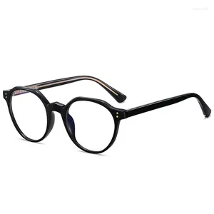 Solglasögon ramar 49mm PC -glasögon Kvinnors glasögon designade full kant runda skådespel vintage stil mode små storlek ram flicka 2084