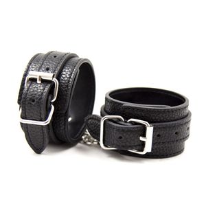PU Leather Erotic Handcuffs Restraints BDSM Bondage Sex Toys Roleplay Tools For Couple Adult Game Erotic Slave Flogger
