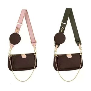 Moda çantalar tasarımcı kadın çanta çok pochette omuz çantaları deri zincirler cüzdan debriyaj crossbody el çantaları bayanlar çantası