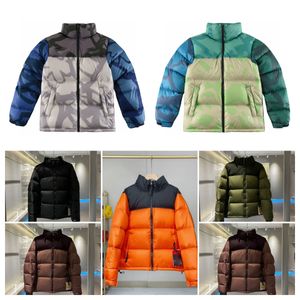 Pufferjacka Menskvinnor Designer Down Jackets North Faces Windbreaker Ytterkläder Högkvalitativ klassisk kappa Dual Contrast Down-kappa Sätt ihop storlek XS-XXL