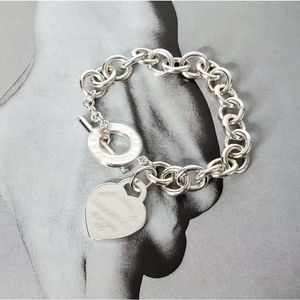 Tiffanylris Klassisches OT-Kettenarmband, modisches Design, Liebeshandschmuck, Damenleben