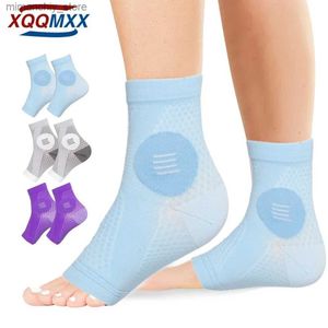 Ankelstöd 1Pair Nropathy Socks - Perifer Nritis Compression Seves för nervskada smärta ank gikt plantar fasciit reli Brace Q231124