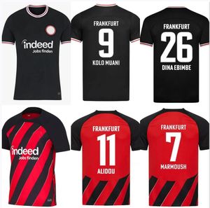 23 24 Eintracht Frankfurt Soccer Jerseys Home Away 3th M.Gotze Jersey Kostic Sow Klammers Kamada Hinteregger 2023 2024 Man Kids Kit Football Shirt Uniforms