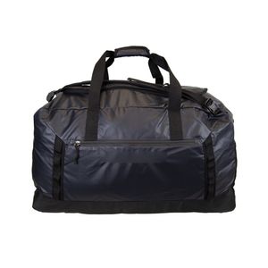 Packbarer Allwetter-Seesack mit 90 l, mit wandelbaren Rucksackgurten, schwarz