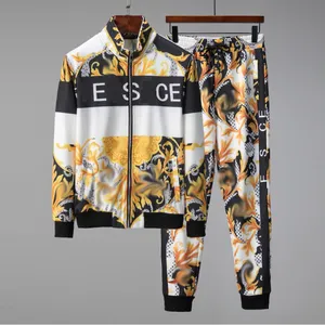 Men's Tracksuits Designer Sportswear Printed Suit Tooling Autumn Zipper Sweatshirt Women's Hoodie Casual