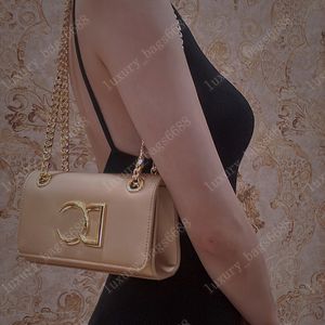 Mode 5A kvalitetsdesignerkedja flip väska äkta läder d axelväska kvinnors lyxmärke crossbody väska mångsidig avancerad handväska plånbok
