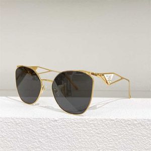 Мода Pradd Cool Sunglasses Designer 22 Новая металлическая просты