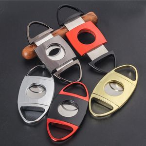 Smoking Pipes 60 diameter large aperture zinc alloy cigar cutter