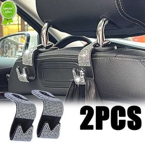 2Pcs New Arrival Car Hooks Universal Auto Seat Back Headrest Hook Organizer Storage Holder Hanging Bag Car Accessories Interior