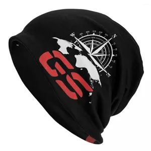 Berets GS World Adventure Motorcycle Bonnet Chapéu Moda Outdoor Skullies Beanies para Homens Mulheres Tricô Chapéus Primavera Cabeça Envoltório Caps