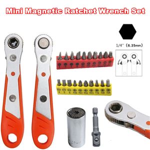 Ny Mini Magnetic Ratchet Wrench 1/4 