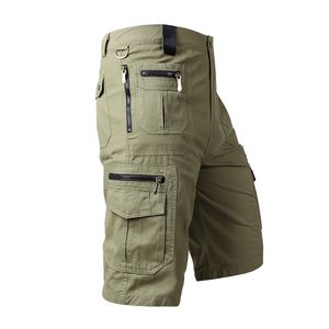 Herren Shorts Herren Klassische Sommer Shorts Baumwolle Multi-Pocket Kurze Hose Outdoor Herren Jagd Angeln Militär Cargo Shorts Größe S-5XL MY677 230424