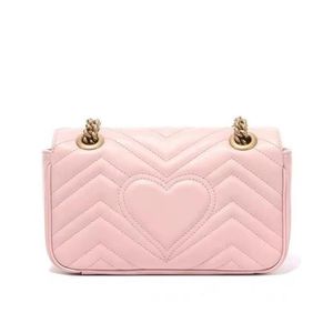 Moda marmont kadın lüks tasarımcılar çanta gerçek deri çanta zinciri kozmetik messenger alışveriş omuz çantası totes bayan cüzdan çantası 44