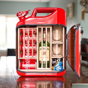 Bar Tools Jerry Can Mini Bars Bensin Barrel Wine Gift till Dad Hus Minibars Man Gifts 230621 Drop Delivery Home Garden Kitchen Dini DHPXH