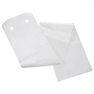Raincoats 100 Pcs Umbrella Cover Disposable Film Portable Plastic Foldable Bag Pp Automatic Supplies