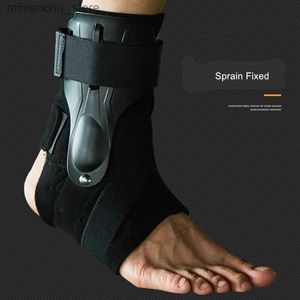Suporte de tornozelo 1 PC Ank Support Strap Brace Bandage Foot Guard Protector Adjustab Ank Sprain Orthose Estabilizador Plantar Fasciitis Wrap Q231128
